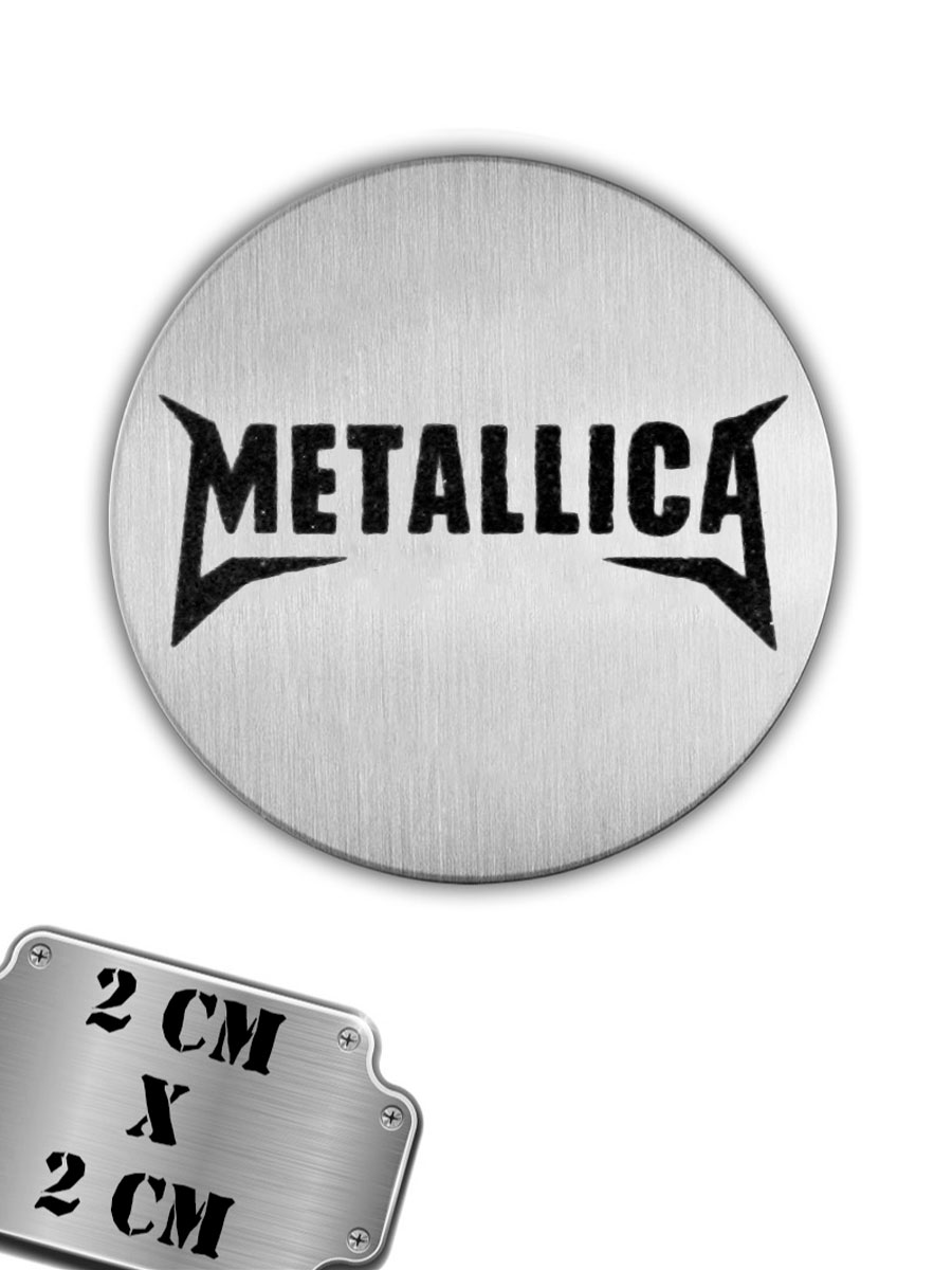 Значок-пин Metallica - фото 1 - rockbunker.ru
