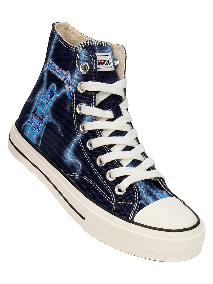 Кеды Triggerix 8 блоков Metallica - фото 1 - rockbunker.ru