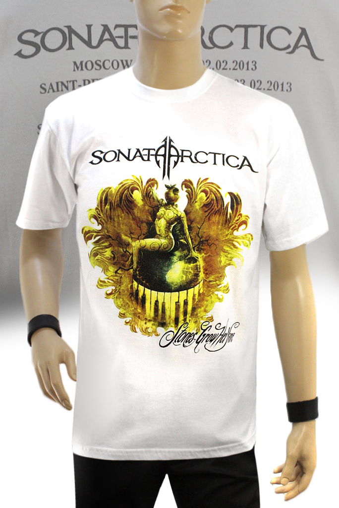 Футболка Sonata Arctica Stones Grow Her Name - фото 1 - rockbunker.ru