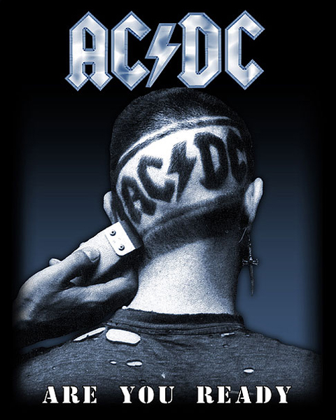 Нашивка AC DC Are you ready - фото 1 - rockbunker.ru