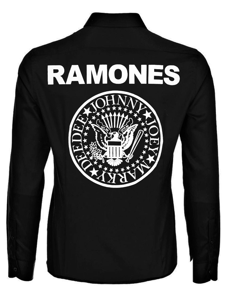 Рубашка Ramones - фото 2 - rockbunker.ru