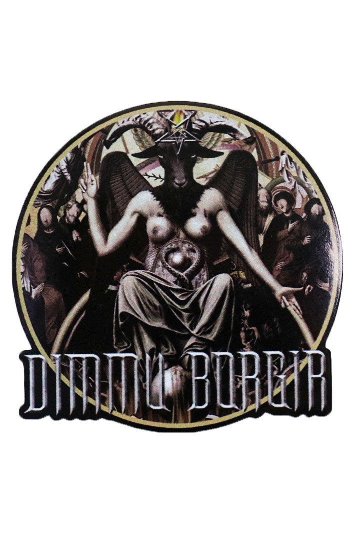 Наклейка-стикер Rock Merch Dimmu Borgir - фото 1 - rockbunker.ru