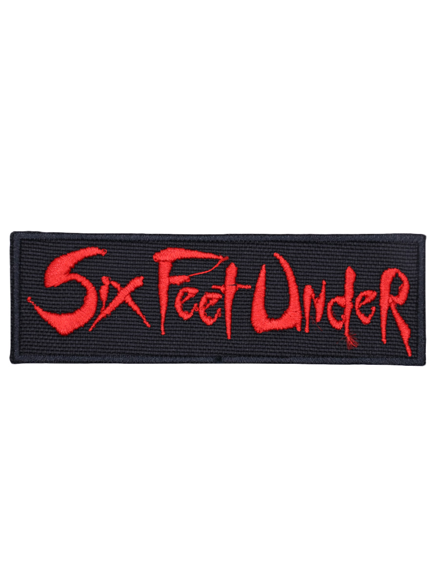 Нашивка RockMerch Six Feet Under - фото 1 - rockbunker.ru