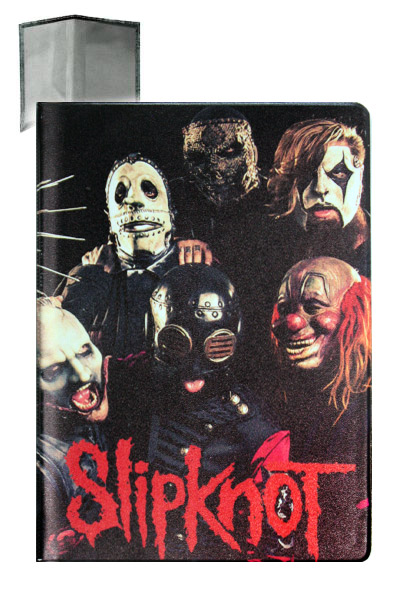 Обложка на паспорт RockMerch Slipknot - фото 1 - rockbunker.ru