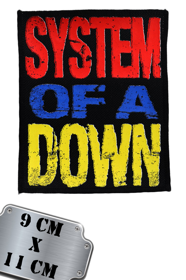 Нашивка System Of A Down - фото 1 - rockbunker.ru