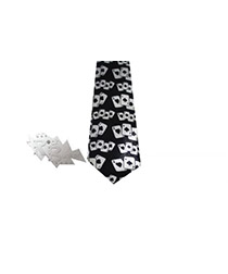 Галстук Игральные карты - фото 1 - rockbunker.ru