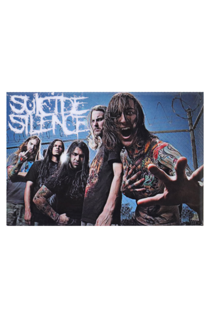 Магнит RockMerch Suicide Silence - фото 1 - rockbunker.ru