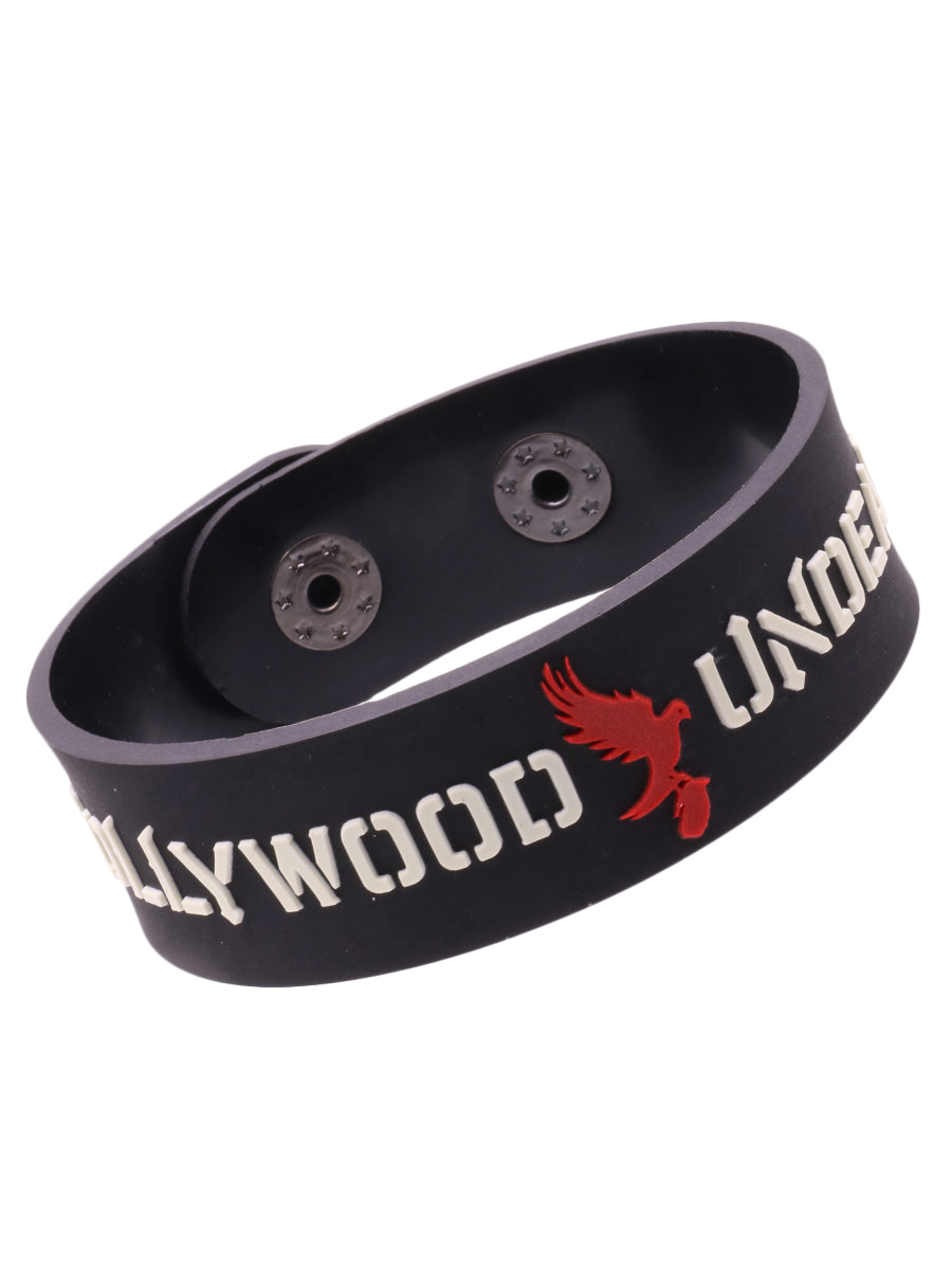 Браслет Hollywood Undead резиновый - фото 1 - rockbunker.ru
