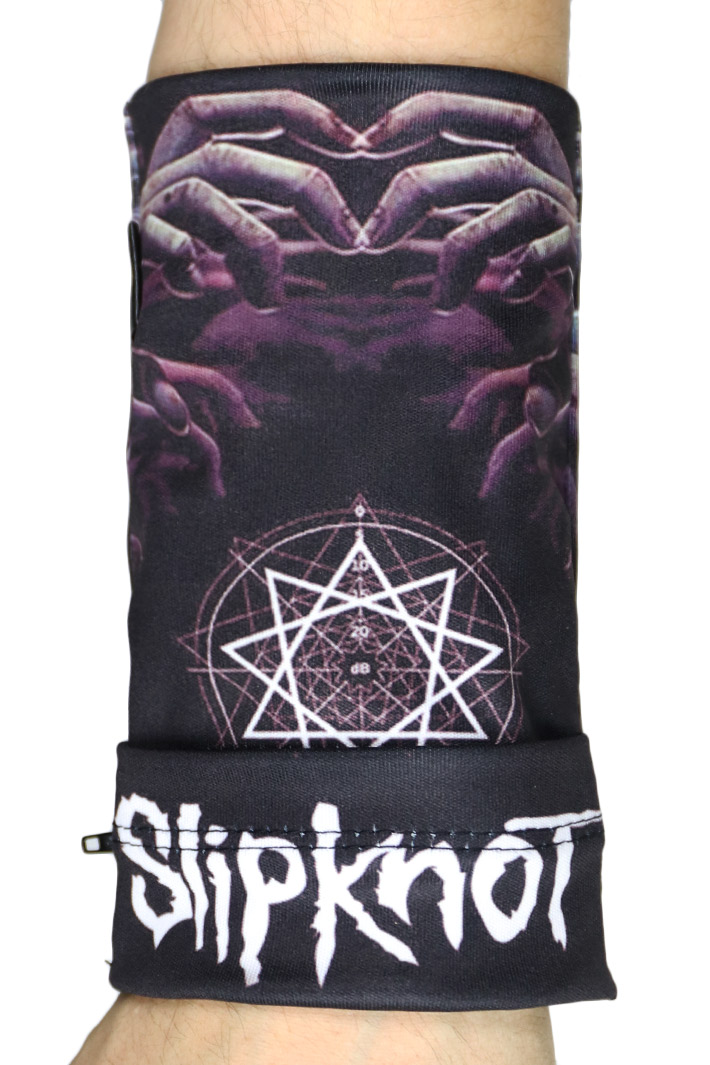 Напульсник-кошелек Slipknot - фото 2 - rockbunker.ru