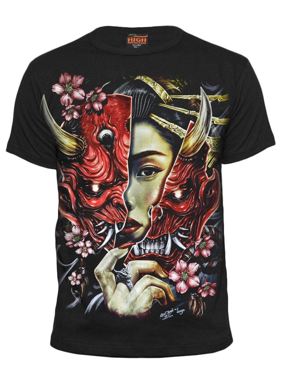 Футболка Rock Chang Hannya Mask - фото 1 - rockbunker.ru