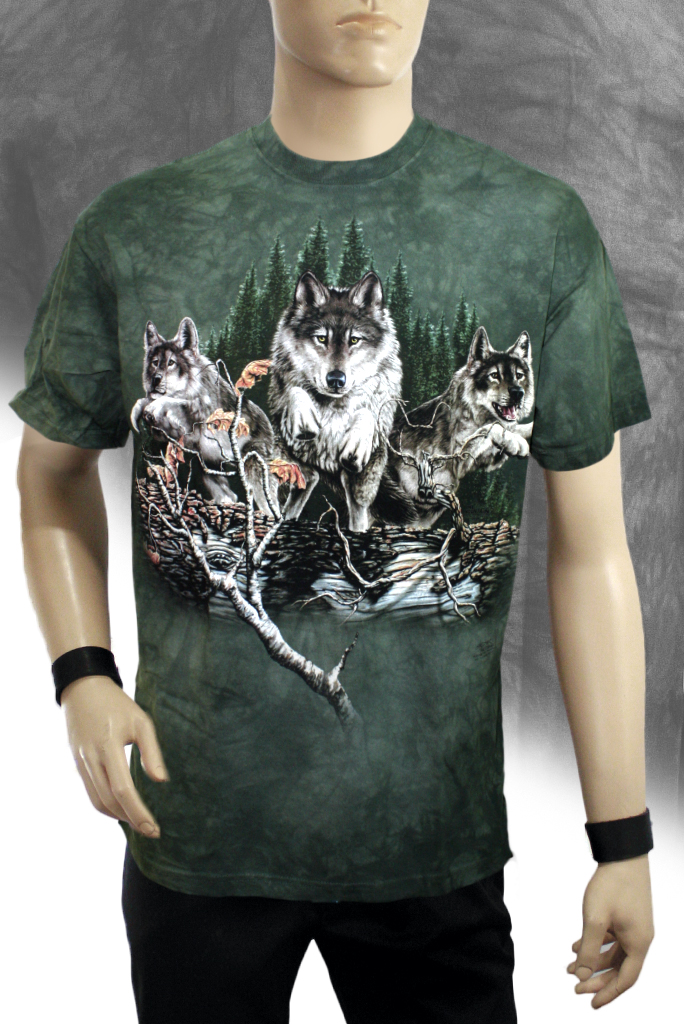 Футболка The Mountain Forest wolves - фото 1 - rockbunker.ru