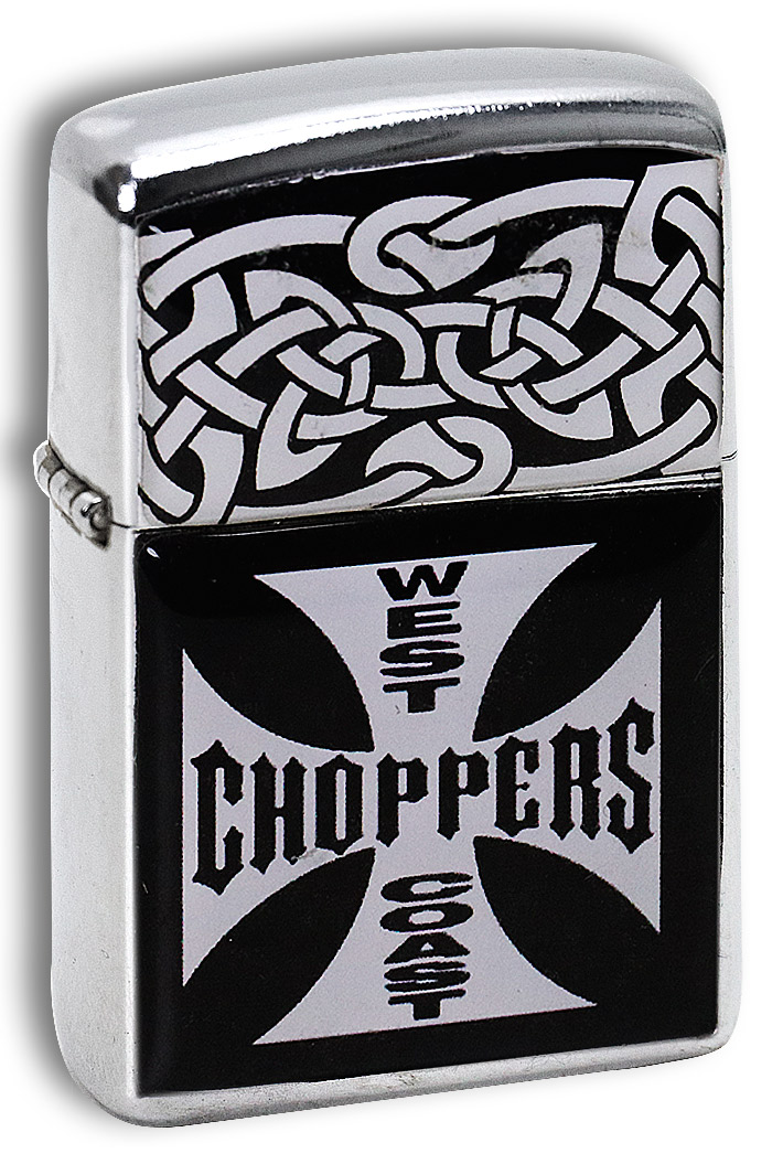 Зажигалка RockMerch West Coast Choppers - фото 1 - rockbunker.ru