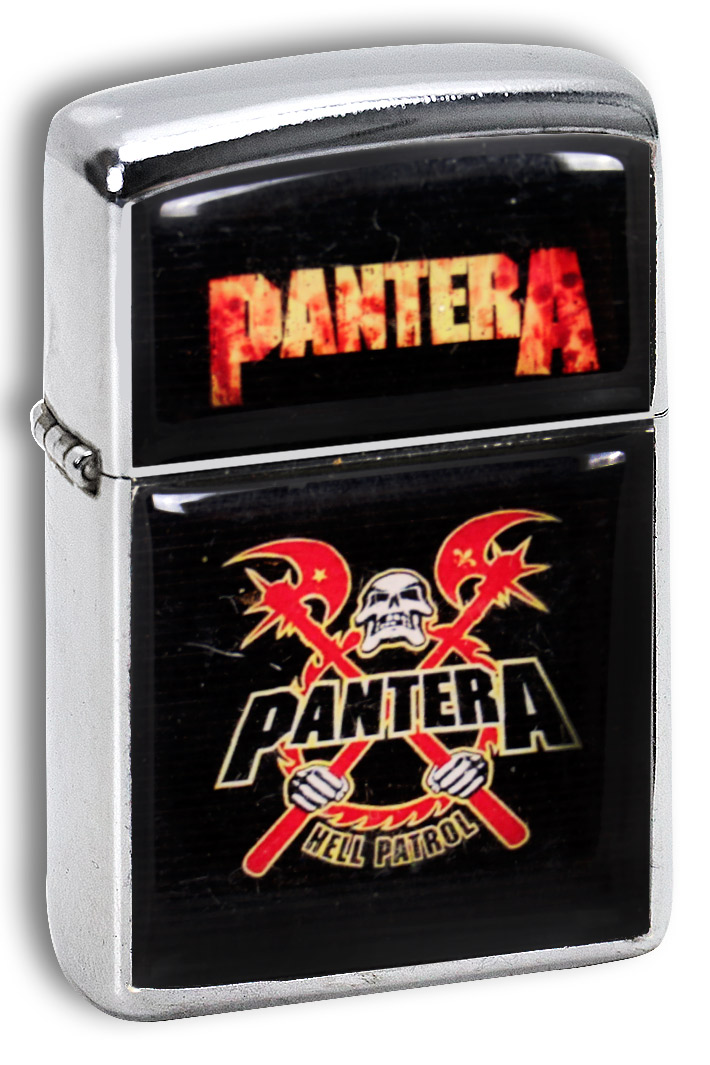 Зажигалка RockMerch Pantera - фото 1 - rockbunker.ru