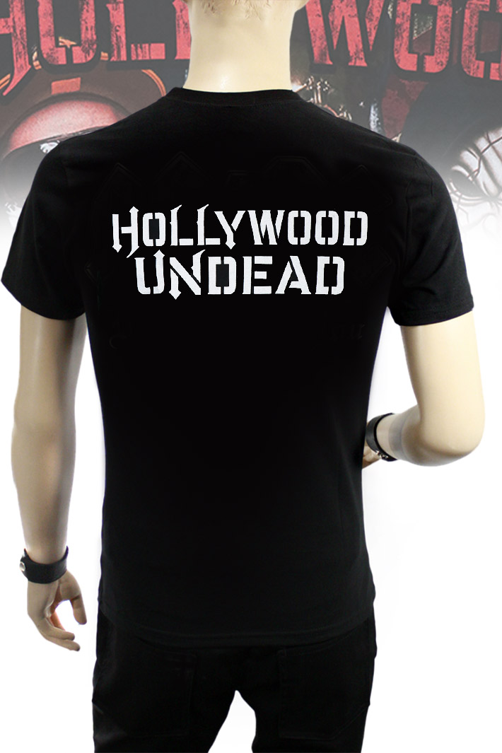 Футболка Hollywood Undead - фото 2 - rockbunker.ru