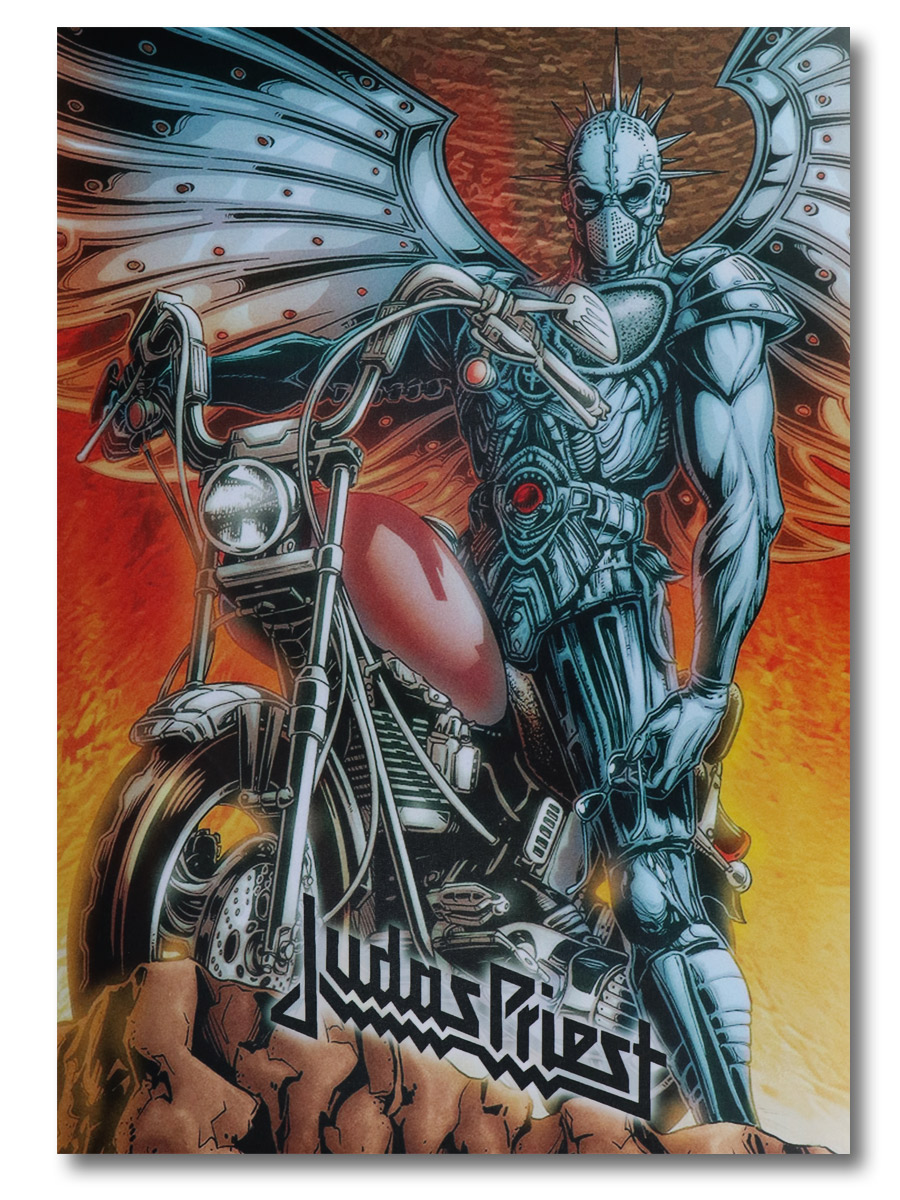 Плакат пластиковый Judas Priest - фото 1 - rockbunker.ru