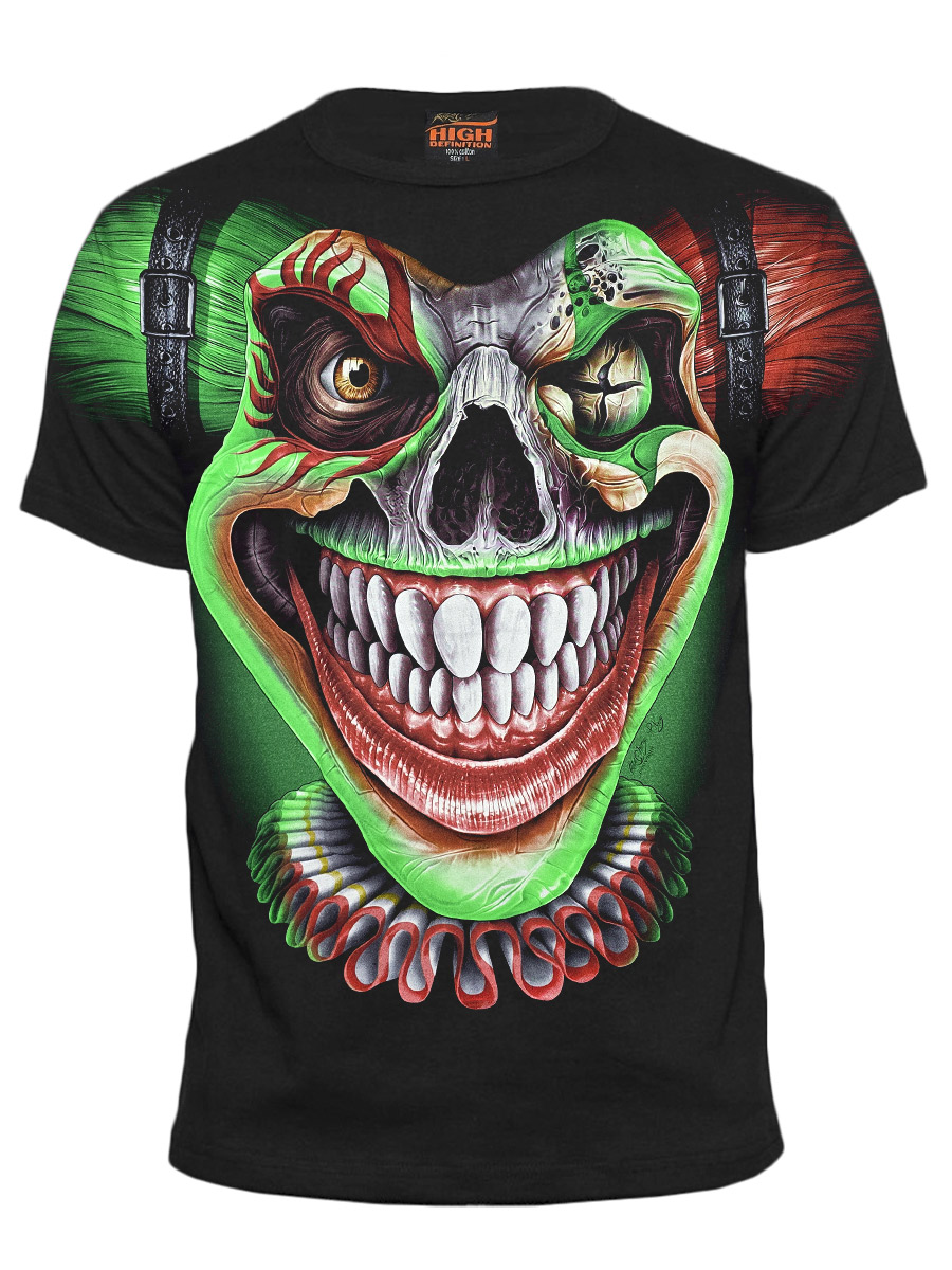 Футболка Rock Chang Клоун - фото 1 - rockbunker.ru