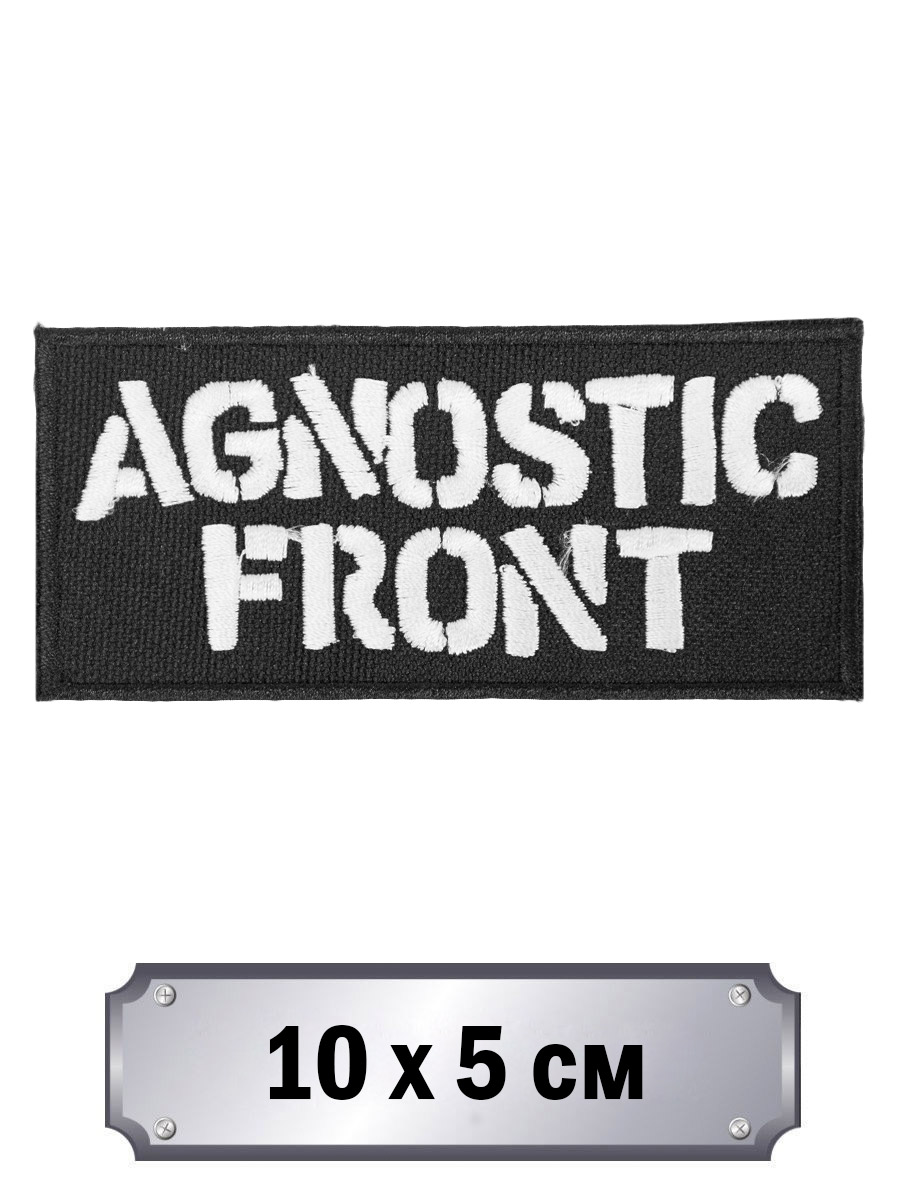 Нашивка RockMerch Agnostic Front - фото 1 - rockbunker.ru