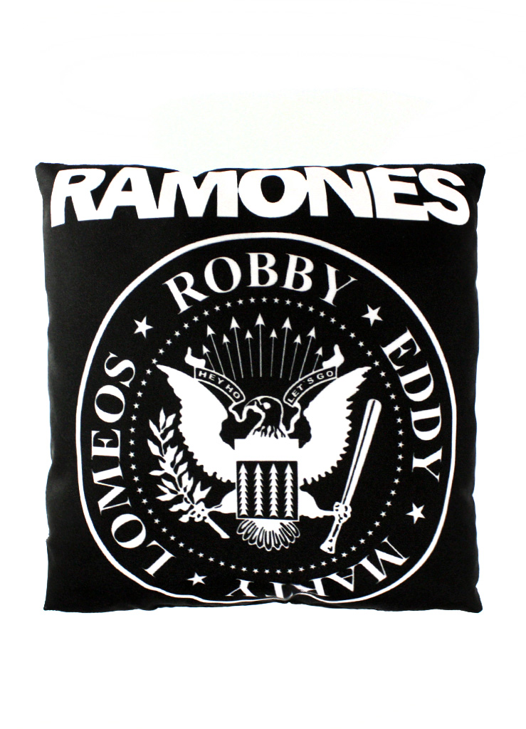 Подушка Ramones - фото 1 - rockbunker.ru