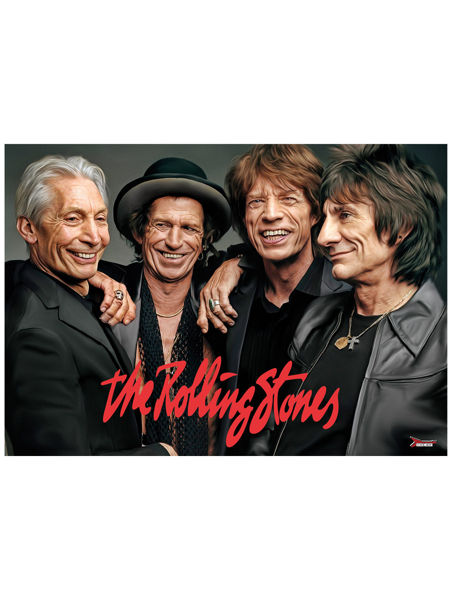 Плакат The Rolling Stones 2 - фото 2 - rockbunker.ru