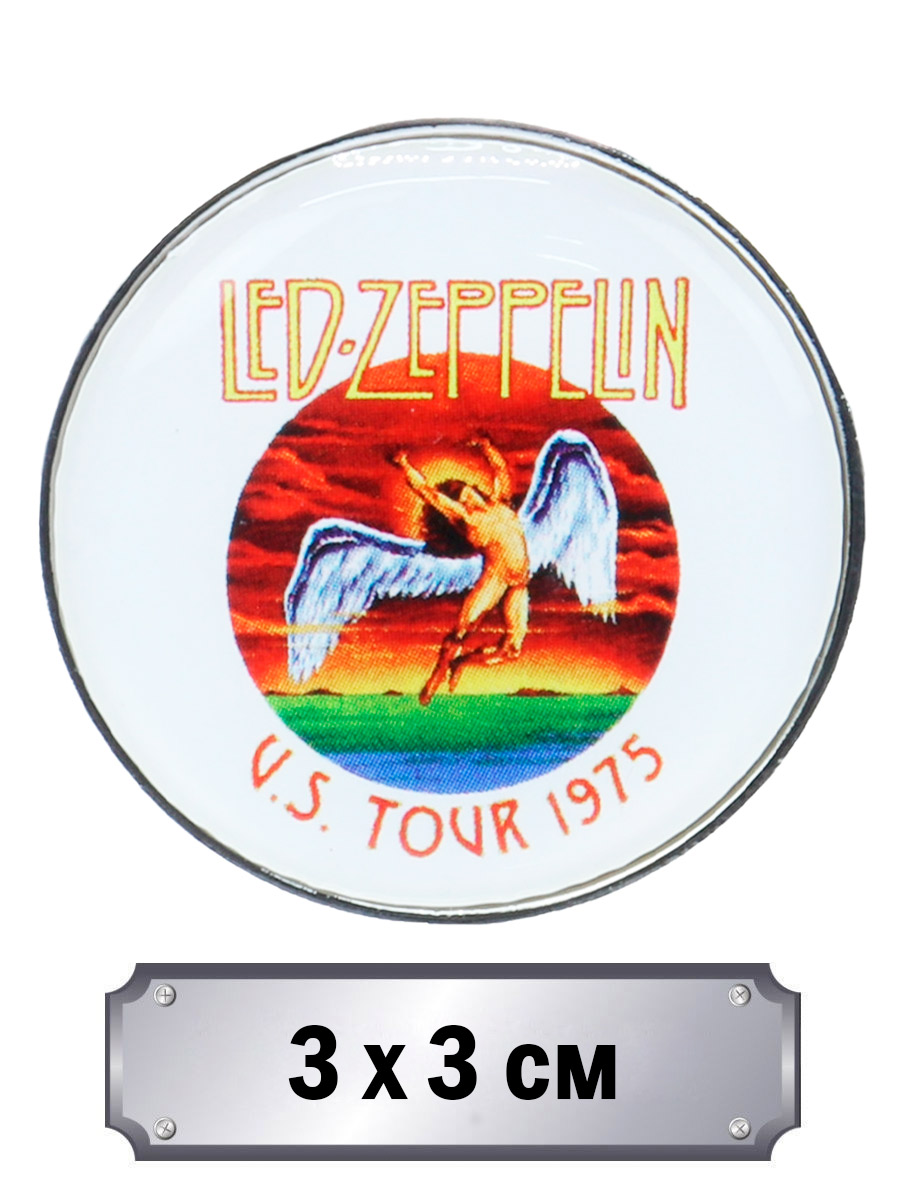 Значок Led Zeppelin - фото 1 - rockbunker.ru