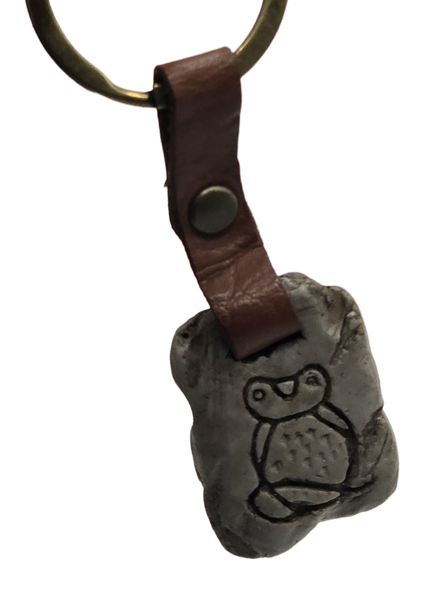 Брелок Сова - фото 1 - rockbunker.ru