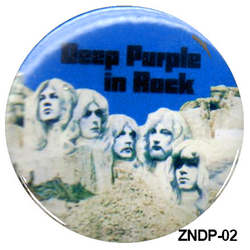 Значок RockMerch Deep Purple in Rock - фото 1 - rockbunker.ru