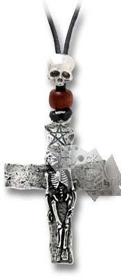 Кулон Alchemy Gothic P520 Plague Cross - фото 1 - rockbunker.ru