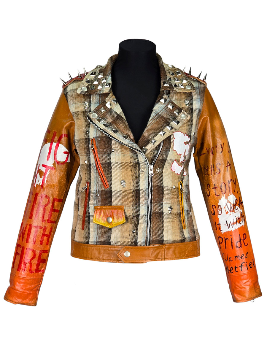 Куртка кастомная Metallica - фото 1 - rockbunker.ru