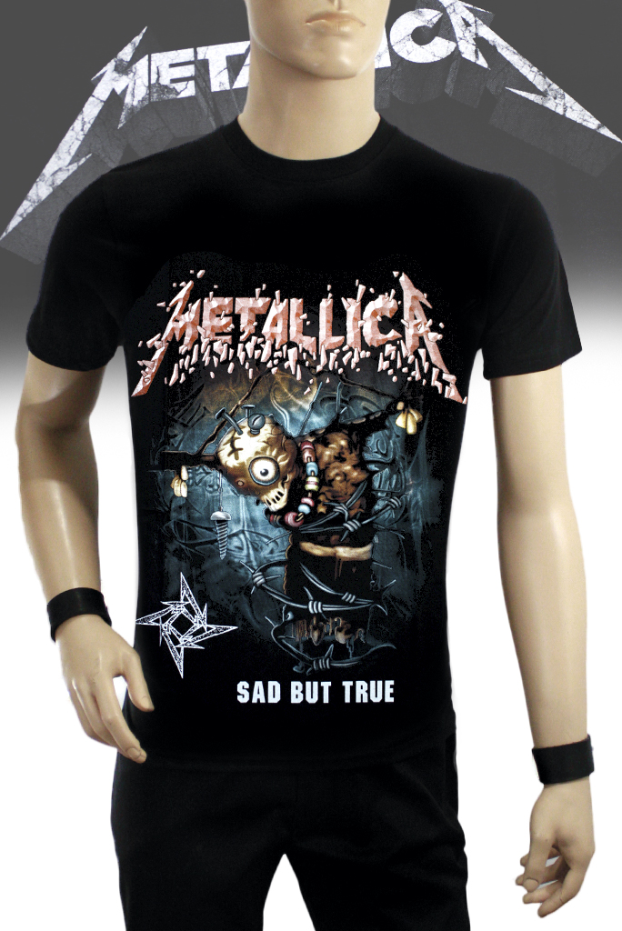 Футболка Hot Rock Metallica Sad But True - фото 1 - rockbunker.ru