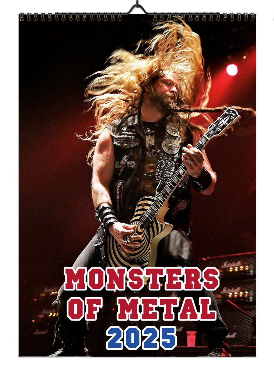 Календарь RockMerch Monsters Of  Metal 2025 - фото 2 - rockbunker.ru