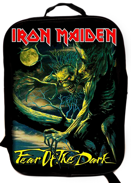 Портфель-ранец Iron Maiden текстильный - фото 1 - rockbunker.ru