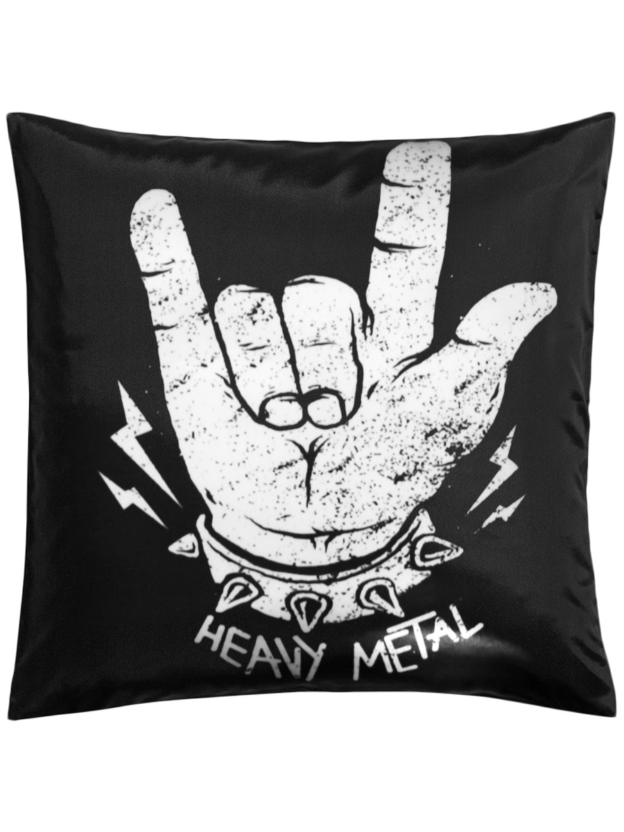 Подушка Heavy Metal С Козой - фото 1 - rockbunker.ru