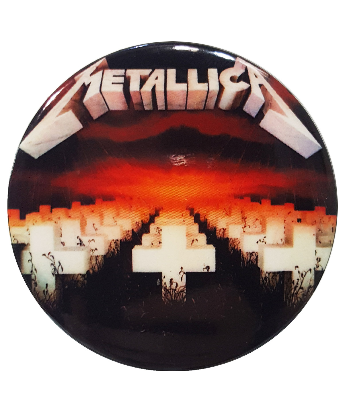 Значок RockMerch Metallica Master of Puppets - фото 1 - rockbunker.ru