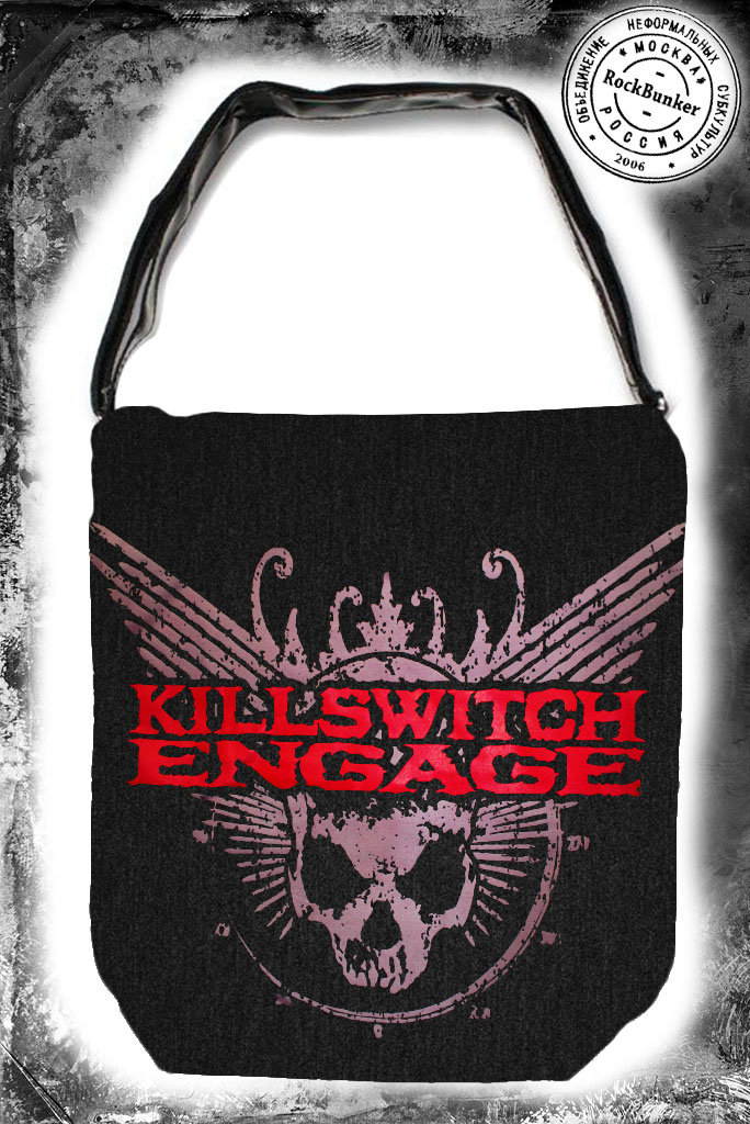 Сумка через плечо Killswitch Engage - фото 1 - rockbunker.ru