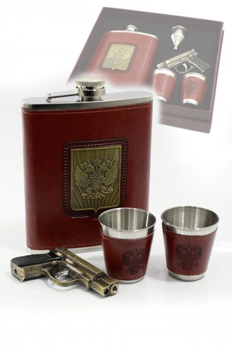 Подарочный набор GT Classical gift set Россия коричневый - фото 1 - rockbunker.ru