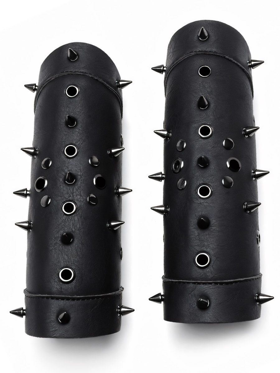 Наруч Стимпанк Шипы Люверсы - фото 1 - rockbunker.ru