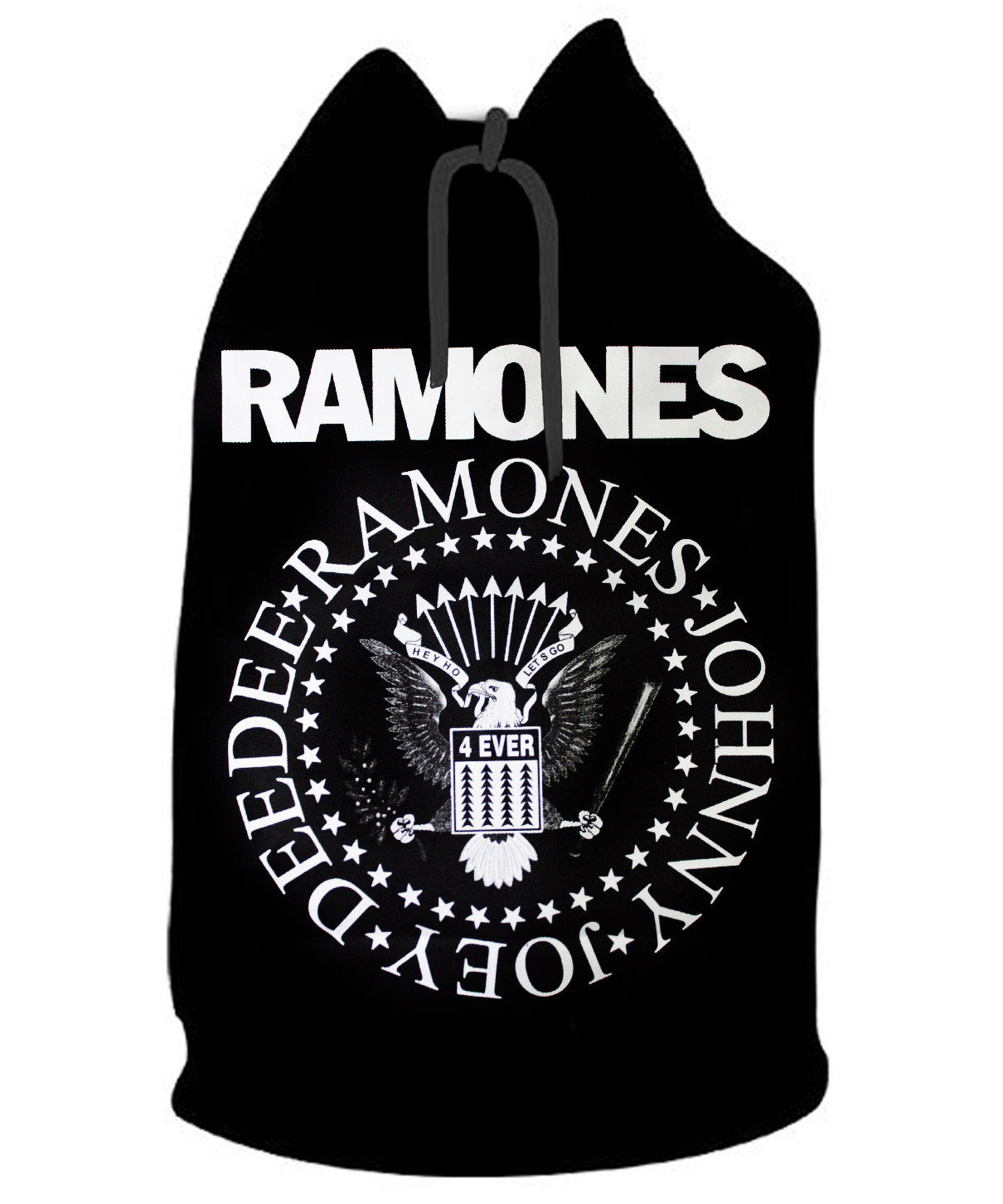 Торба Ramones текстильная - фото 1 - rockbunker.ru