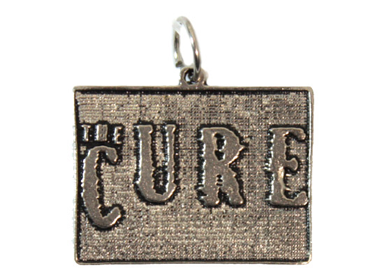 Кулон The Cure - фото 2 - rockbunker.ru