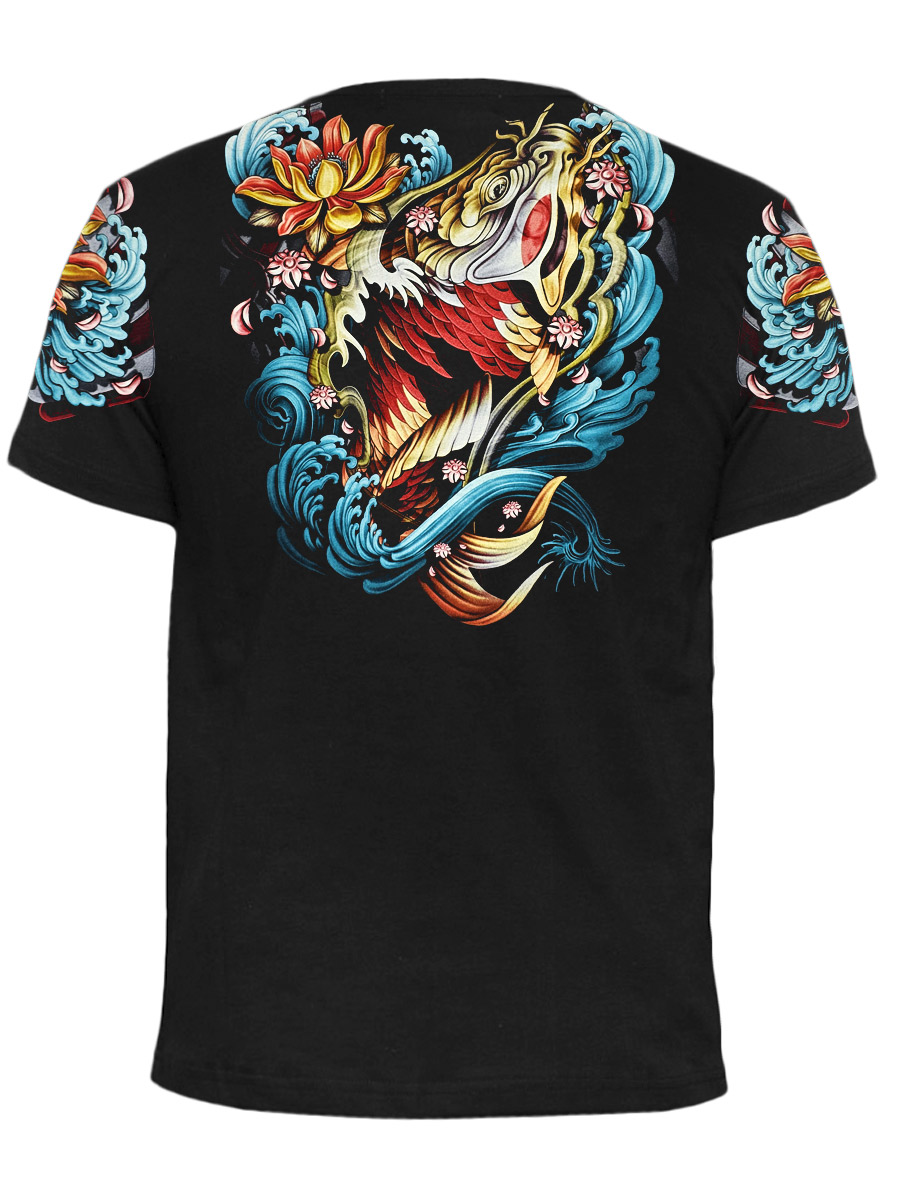 Футболка Rock Chang Тотем Кои - фото 2 - rockbunker.ru