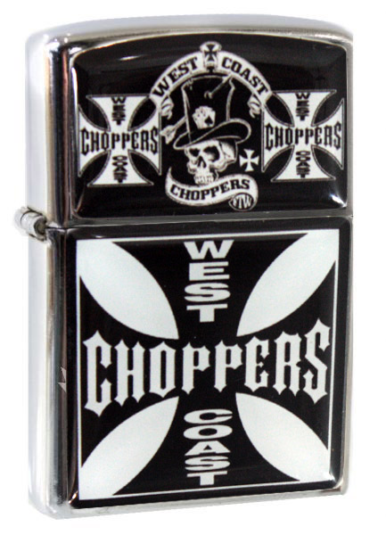 Зажигалка RockMerch West Coast Choppers - фото 1 - rockbunker.ru