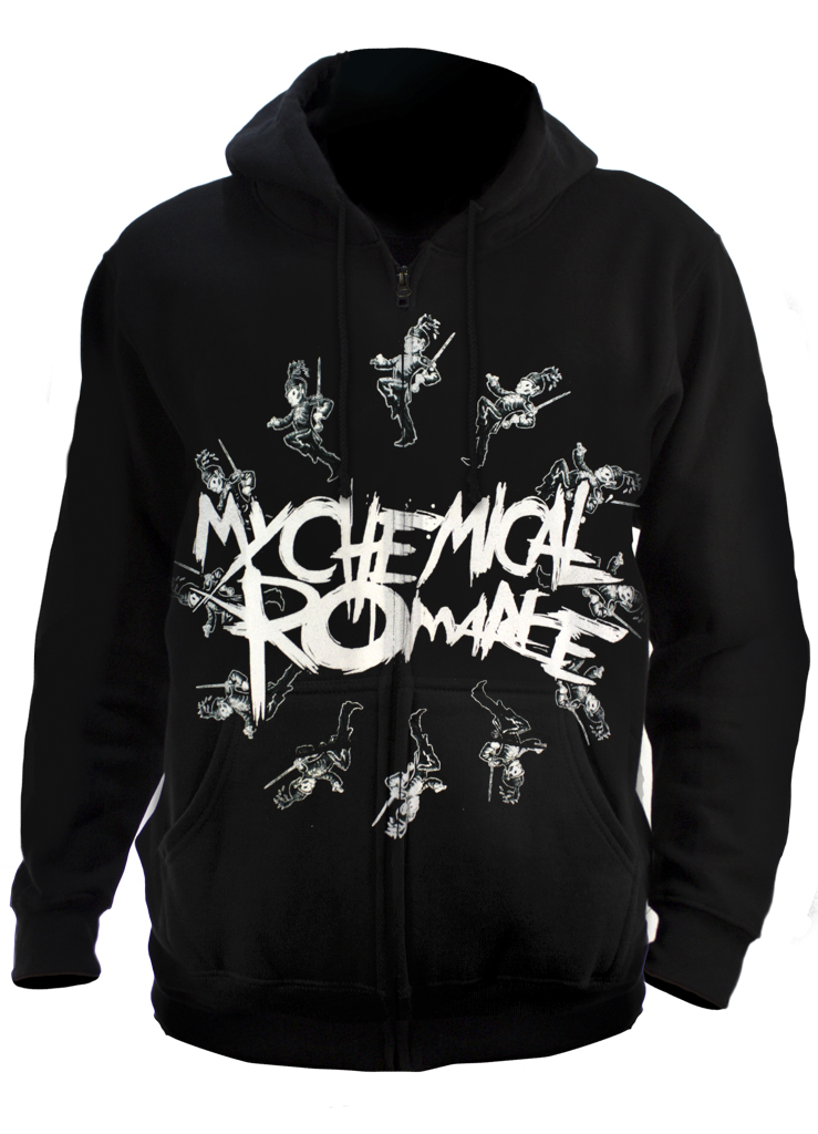 Толстовка на молнии My Chemical Romance - фото 1 - rockbunker.ru