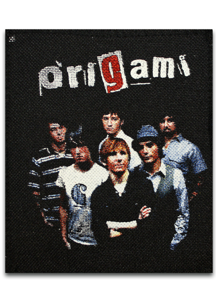 Нашивка Оригами - фото 1 - rockbunker.ru