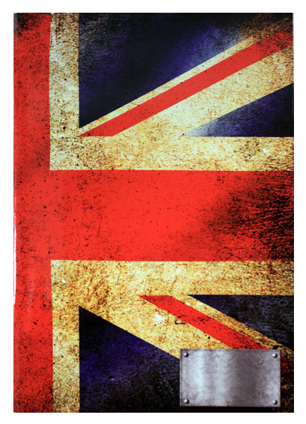 Тетрадь RockMerch Британский Флаг - фото 1 - rockbunker.ru