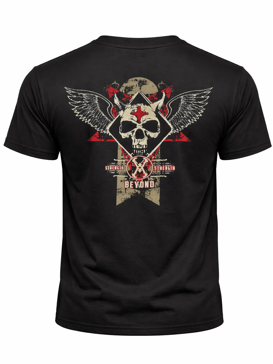 Футболка Xzavier Cross Tee - фото 2 - rockbunker.ru