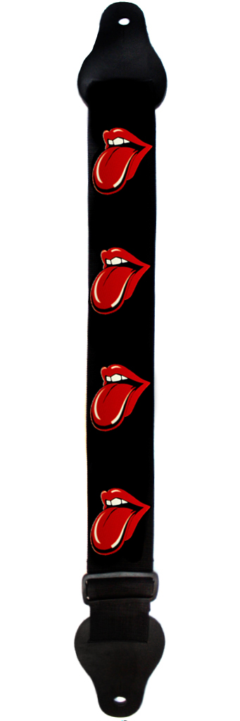 Ремень для гитары The Rolling Stones - фото 1 - rockbunker.ru