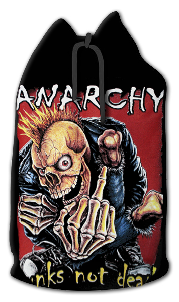 Торба Anarchy Punks not Dead текстильная - фото 1 - rockbunker.ru