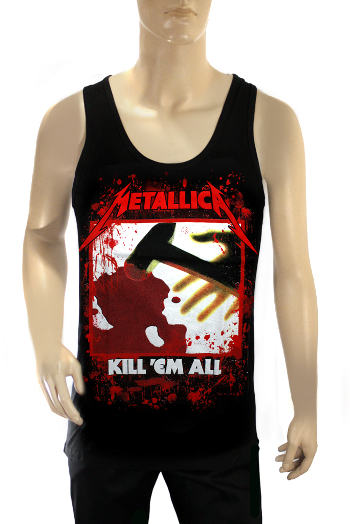 Майка Metallica Kill Em All - фото 1 - rockbunker.ru