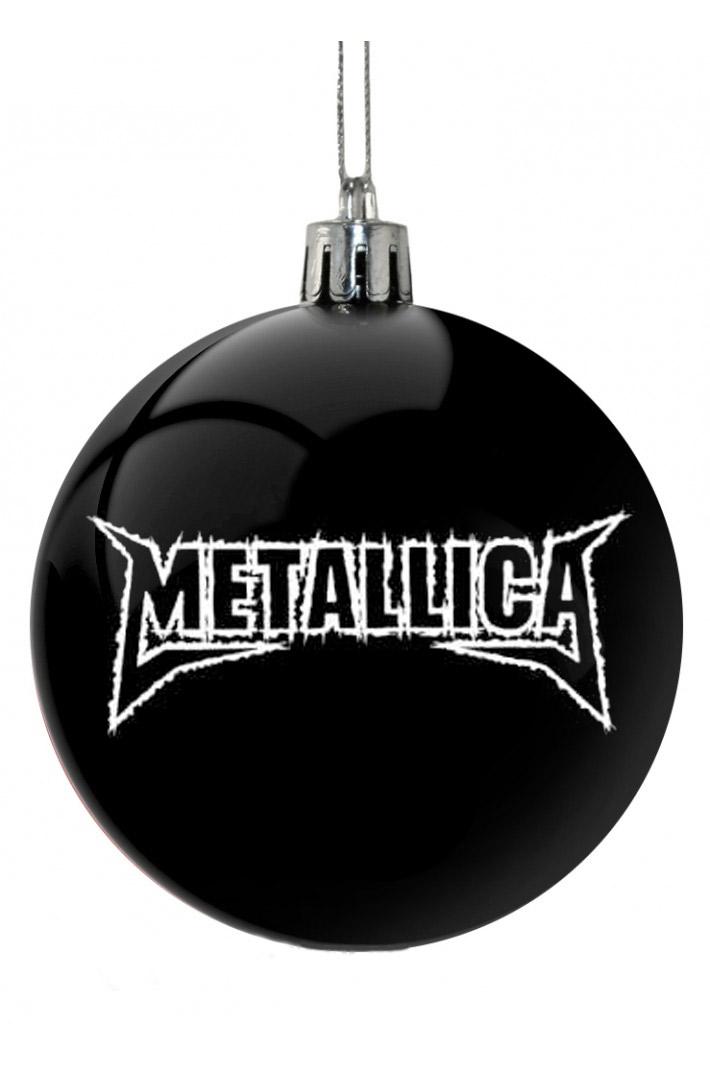 Елочный шар RockMerch Metallica - фото 1 - rockbunker.ru