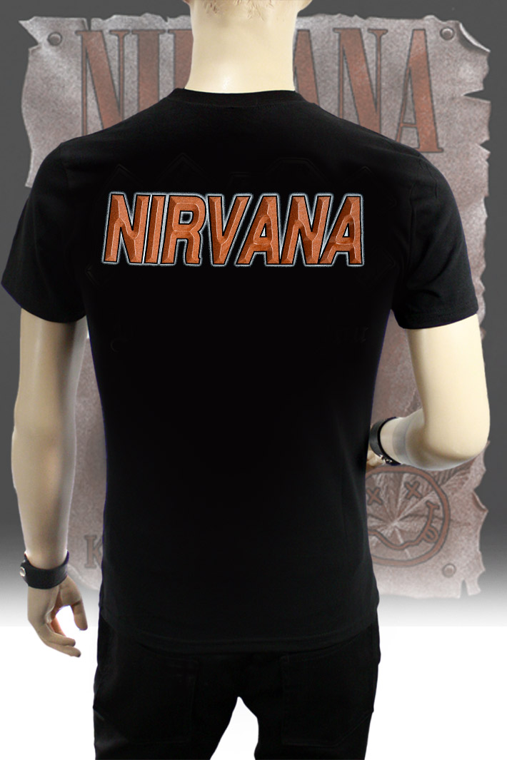 Футболка Hot Rock Nirvana Kurt Cobain - фото 2 - rockbunker.ru