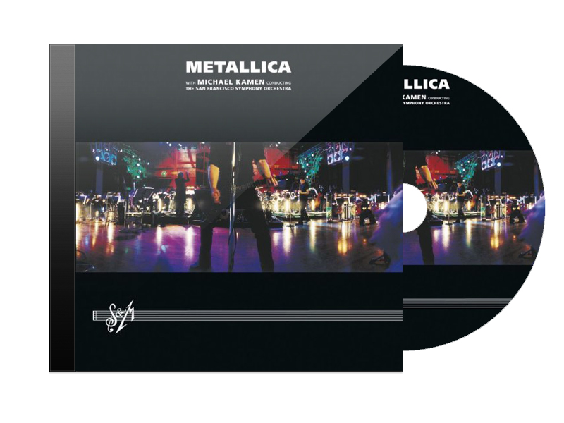 CD Диск Metallica S and M 2CD - фото 1 - rockbunker.ru